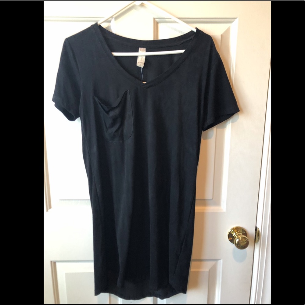 Altar’d State Suede T-shirt Dress. NEW